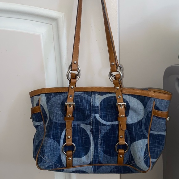 Coach Handbags - Coach denim bag